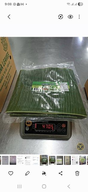 Frozen banana leaves - Image 1