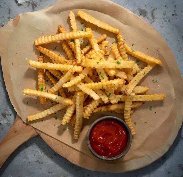 Crinkle Cut Frozen French Fries Grade A/AA/AAA - Image 2