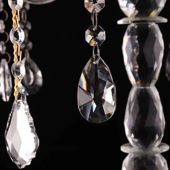 Clear Water-Drop Crystal Glass Chandelier Part MOQ 100PCS Type Beads Clarity Vvs Shape Animals Style Creative Trademark - Image 1