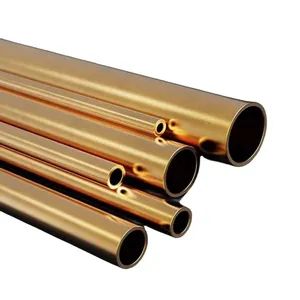 High Quality Copper Coil Pipes 1/4" Copper Tube for Air Conditioning C2680 Brass Pipe 8mm Brass Tube - Image 6