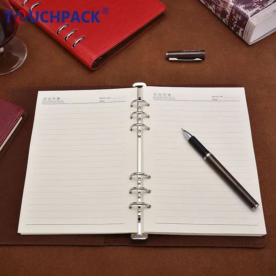 New Product Customize Gift PU Cover Promotional Notebook - Image 3
