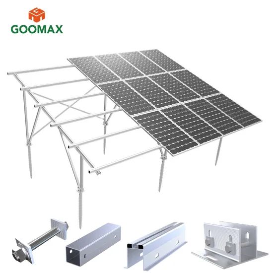 Goomax Ground PV Mounting Bracket for Solar Energy Systems Origin Xiamen Trademark GooMax Type Ground Bracket Model NO. - Image 6