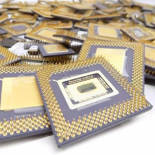 High Grade Ceramic CPU Scrap Processor Scrap with Gold Pins for Gold Recovery Electronic Waste Recycling - Image 3