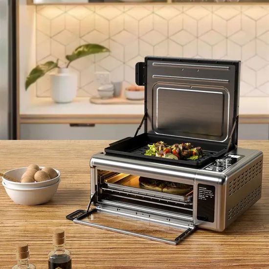 Personal High Yield Big Capacity Sandwich Maker for Home Power 1600W Model NO. T06 Trademark OEM Capacity 6 Slice Voltage - Image 3