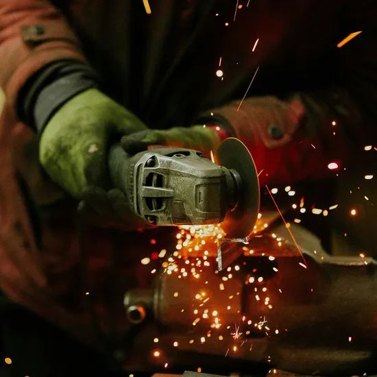 Factory Wholesale 125mm Portable Power Tools Electric Angle Grinder AG037  - Image 6