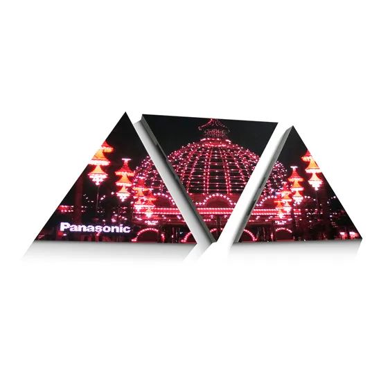 Creative LED Display Modules Indoor Outdoor P6 Fixed Installation Triangle LED Screen - Image 2