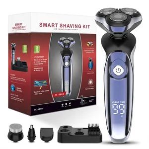 Multifunctional 4 in 1 Smart Shaving Kit with Digital Display - Image 2