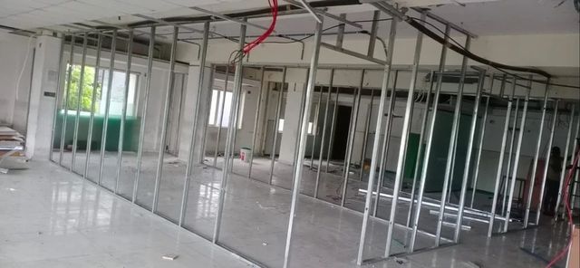 Partition & Dry Wall Installation Services Size 8x4 Use House Built Type Modular Usage/Application partition Material cement fiber - Image 3
