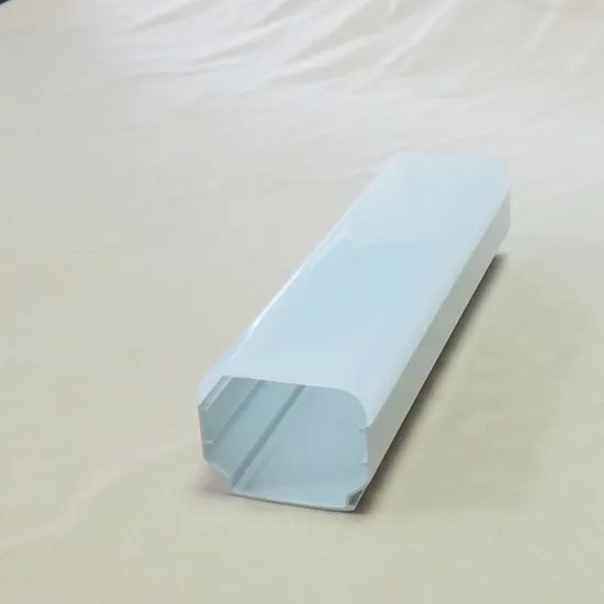 Customization LED Plastic PC Extrusion Diffuser Profile for LED Tube Light Guides - Image 1