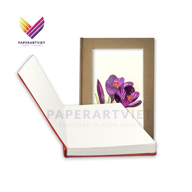 Promotion Love Gift Handcraft Quilling Notebook Paper - Image 6