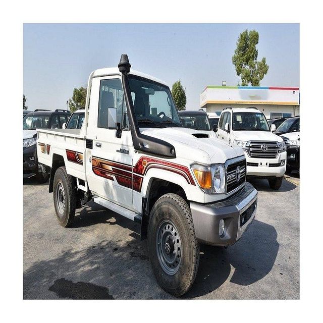 Land Cruiser pickup vehicle for mining and industrial applications Land Cruiser pickup with reliable engine and low maintenance cost Land Cruiser pickup truck for long distance travel and heavy hauling Land Cruiser pickup fuel efficient diesel truck for business use - Image 4