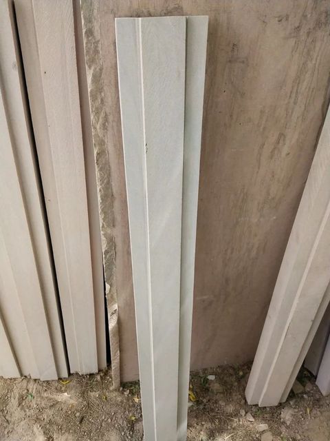 White Rectangular Sandstone Window Door Color White Size 6 Feet Shape Rectangular Material Sandstone Usage/Application - Image 2