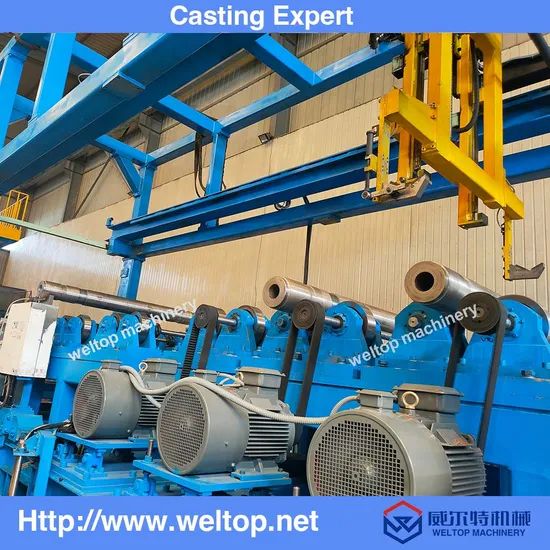 Dual Metal Casting Machine Standard AISI Color Customized Control Core PLC Trademark weltop HS Code 8454309000 Origin China - Image 1