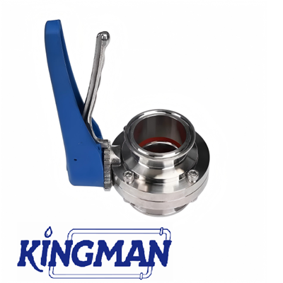 Sanitary Hygineic Inox Quick-Install Valve with Mult-position gripper/pull rod handle for Liquid Cooling Control - Image 3