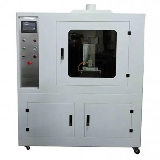 Full Face Masks Flame Resistance Tester Burning Testing Equipment - Image 1