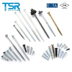 DIN7504N Hex Washer Steel Zinc 4.8-8.8 Coarse Fine 6mm 200mm ST3.2-ST8 1Y - Image 1