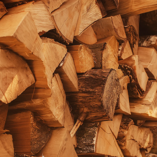 Fast Delivery available on mixed hardwood firewood including oak and beech logs with durable mangrove wood offering powerful heat output and steady burning for fireplaces stoves and outdoor cooking - Image 2