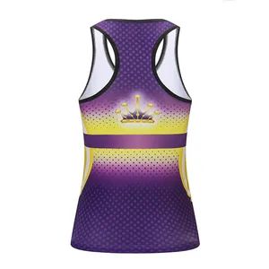 Wholesale Clothes High School Cheer Uniforms Dance Costumes Practice Tank Tops - Image 5