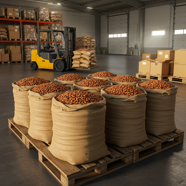 Organic Harvested Raw Almond Nuts Bulk Packaged With Clean Sorting And Secure Export Cases International Food - Image 3