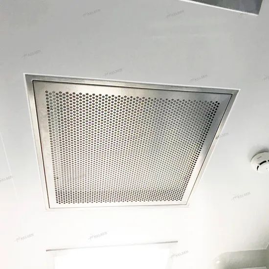 Pharmaceutical Cleanroom Filter Ceiling HEPA Unit Diffuser Various Trademark KELSEN DOP Test Available Usage Dust - Image 1