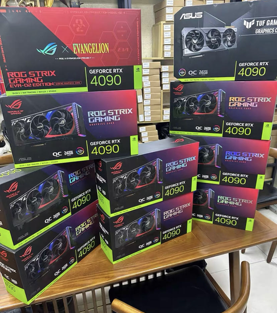 SMART-ASUS ROG STRIX NVIDIA GeForce RTX 4090 OC 24GB GDDR6X GPU Video Cards - Image 2