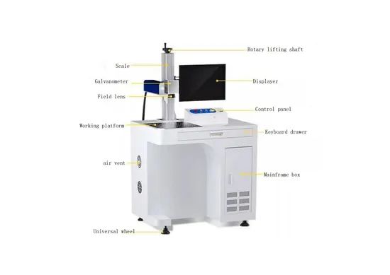 Laser Marking Engraving Metal Nameplate Lettering and Coding Machine - Image 3