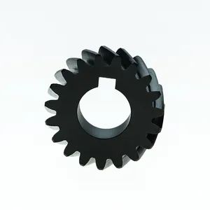 Engineering Plastic Helical Gear Nylon Worm Wheel - Image 2