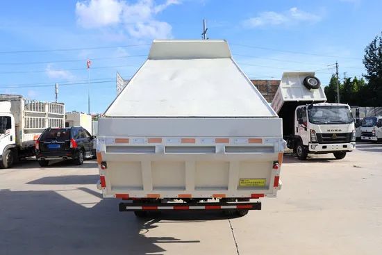 HOWO 4*2 140HP Van Garbage Trucks 5tons Payload 20T Fuel Diesel Models Large Origin China Tire 12r22.5 Condition New Brand - Image 6