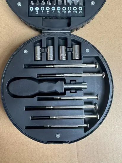 24PCS L Tire Shaped Hand Tool Set PP Carbon Steel Pliers Screwdrivers MOQ1000 15D - Image 2