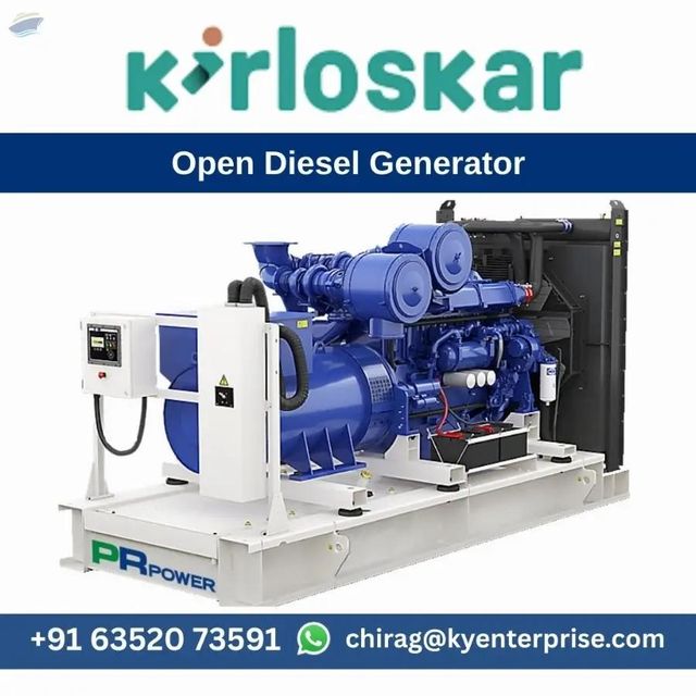 Ashok Leyland Open Diesel Generator Set, New - Image 1