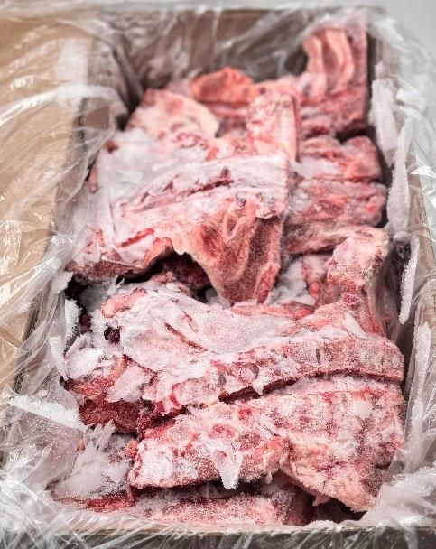 Frozen Pork Neck Bone Rich Flavor Bulk for Soup Stock and Food - Image 1