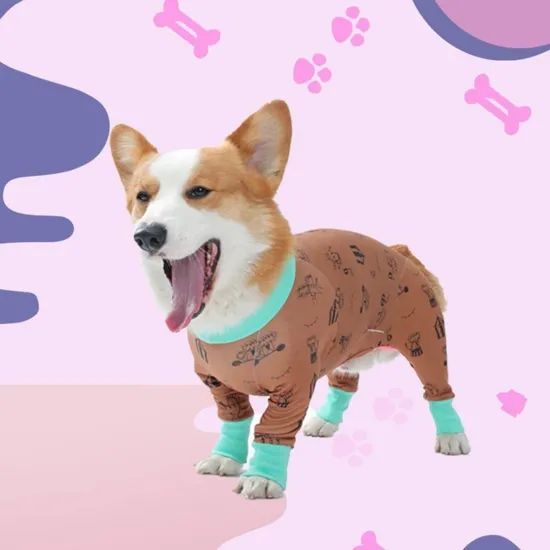 Festive Dog Pajamas Costume for Pets - Image 2