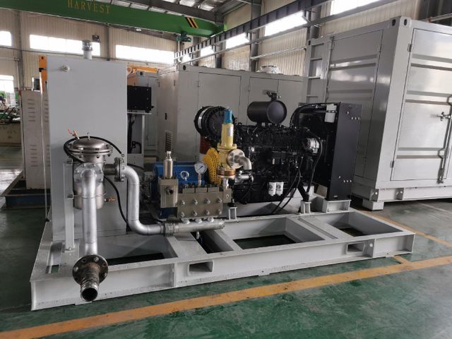 2800bar Ultra-High Pressure Cleaning Machine for Ship Hull Descaling - Image 4