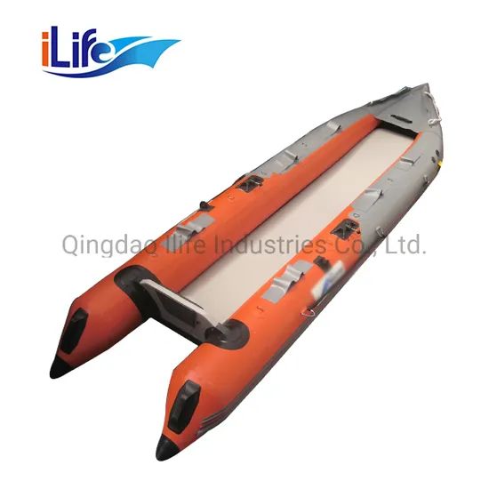Ilife New Fishing PVC Material Canoe Inflatable Kayak with Electric Motor - Image 2