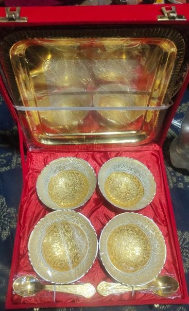 Silver Decorative Items In Metal Color Silver Material Brass Metal Country of Origin Made in India Size/Dimension As per the - Image 9