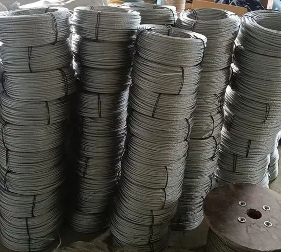 Small Wire Ropes 6X7 Galvanized Steel Wire Rope - Image 3