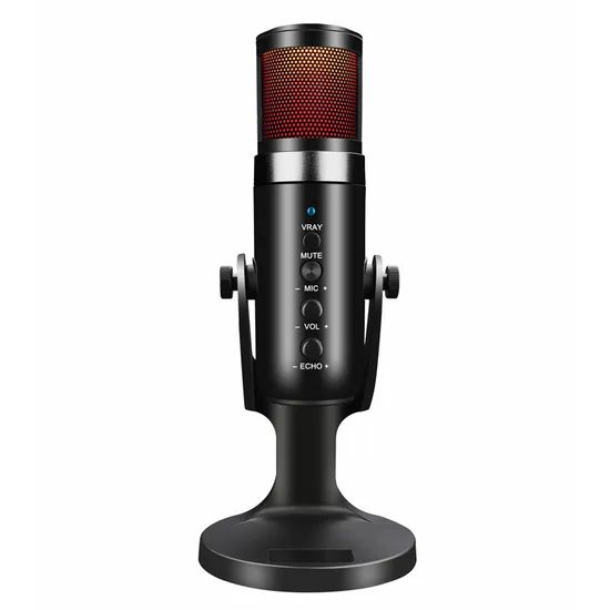 Professional Live Streaming Studio USB Condenser Microphone for Recording Singing - Image 2