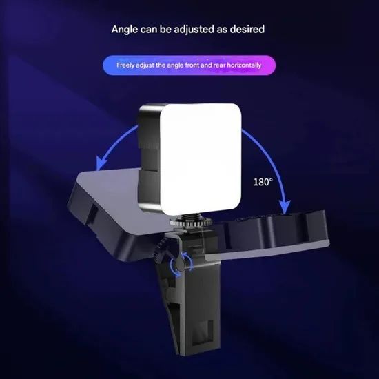 Lightweight LED Selfie Lighting with RGB Tuning and Security Device Connection - Image 1