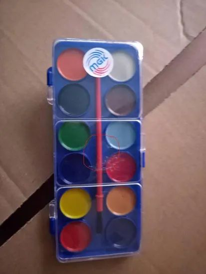 WK12 12Color Plastic Art Paints Safety OEM China MOQ100 15D Test Safety Origin China Trademark oem Model NO. WK12 Type Art Paints - Image 4