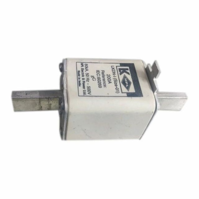 500V HRC Fuse Fuse Size Size-0 Fuse Type NH Fuse Current Rating 10 A Voltage Rating 500 V Standard Reference Iec 60269 Filling Material Filling - Image 2