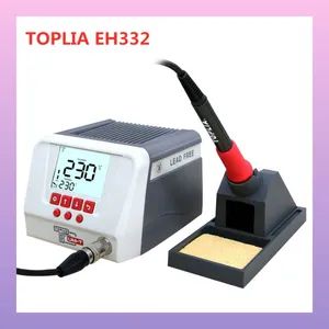 60W Soldering Iron with Temperature Control Power 60W Origin China Style Desktop Trademark TOPLIA Model NO. EH332-60 Display LCD Screen - Image 1