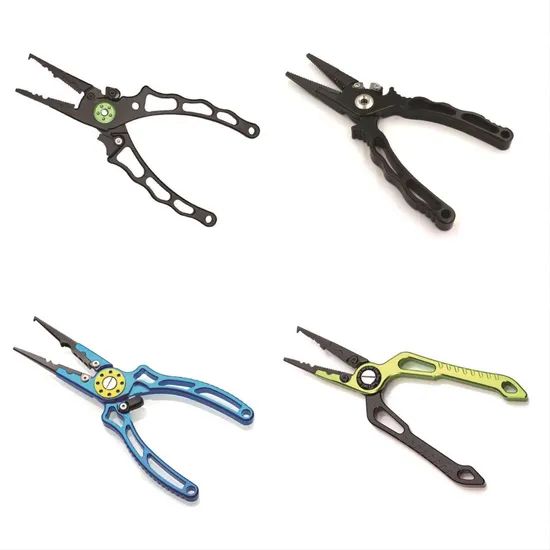 Professional OEM Factory Aluminum Fishing Pliers Withcomfortable Spring Loaded Handes - Image 5