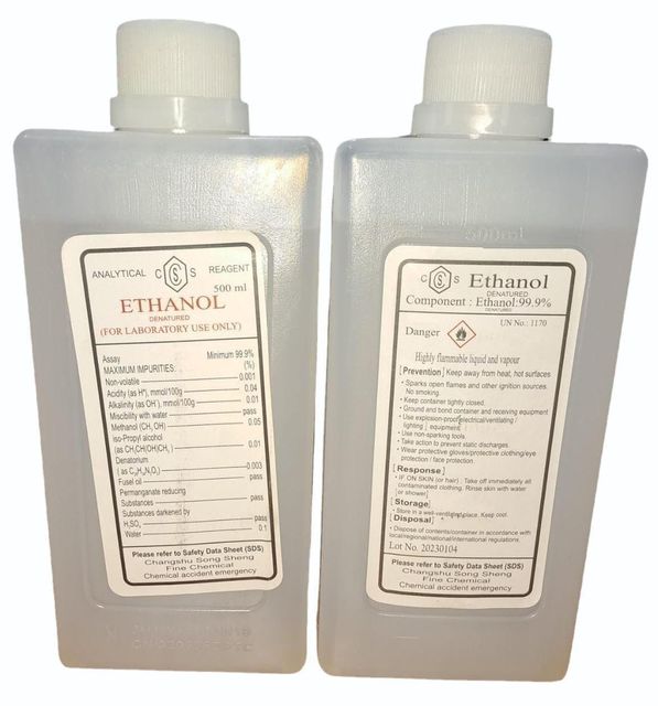 High purity ethanol chemical ingredient for formulation blending and manufacturing purposes - Image 4