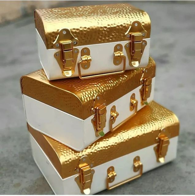 Metal Fancy Boxes Material Iron Capacity Iron Shape rectangle Color customized Surface Finish powder coat Usage/Application gift - Image 1