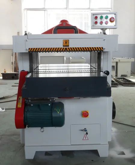 Woodworking Planing Machine Double Side Planer Weight 850kgs HS Code 846592 Cutter Shaft 6 Working Depth 4mm Motor Power - Image 5