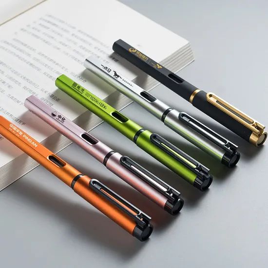 Vibrant Custom Gel Pens for Bulk Gifting and Distribution Color Black Weight 10.5g Size 144*9mm Model NO. AA29 Refillable - Image 3