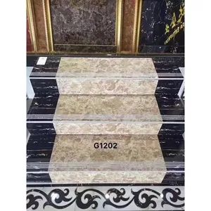 Polished Marble & Granite Stone Step Tile for Stair MOQ 10 PCS Trademark JTS Size 470X1200 Thickness 10mm Color Brown / - Image 4