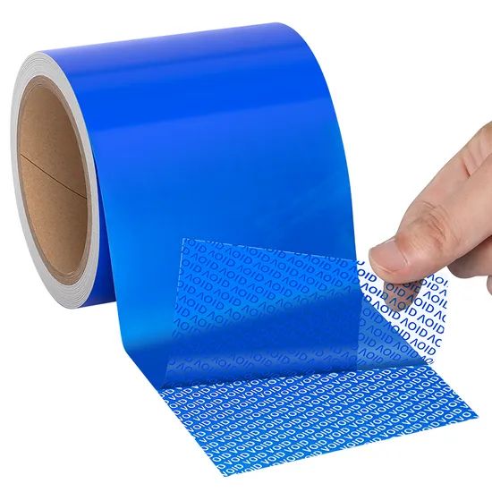 Packaging Label Sticker Void Custom Security Void Seal Sticker Tamper Evident Warranty Sticker Void If Tampered Labels - Image 4