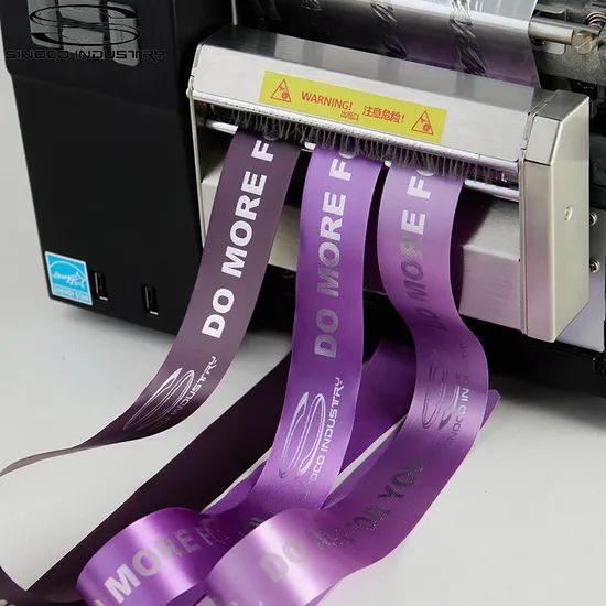 High-Quality Custom Satin Sashes Sinoco Purple Ribbon Printed Logo Wedding Birthday - Image 3