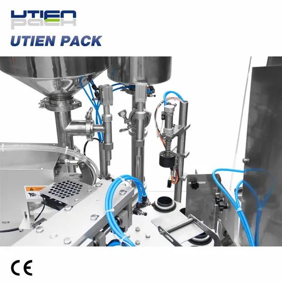 Auto Cosmetic Filling Sealing Triming Date Coding Packaging Machine - Image 5